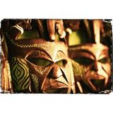 African Masks Poster Print