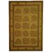 SAFAVIEH Chelsea Lucetta Abstract Geometric Wool Area Rug Beige 3 9 x 5 9