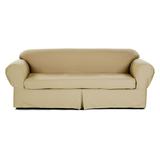 Classic Slipcovers Brushed Twill 2 pc. Slipcover