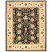 SAFAVIEH Antiquity Lilibeth Traditional Floral Wool Area Rug Black 9 6 x 13 6