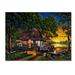 Trademark Fine Art Joses Country Store Canvas Art by Geno Peoples