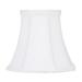 Livex Lighting S291 Chandelier Shade with White Square Cut Corner Silk Bell Shad