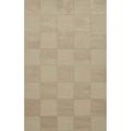 Dalyn Dover Area Rug DV15 Dv15 Linen Checkered Boxes 12 x 18 Rectangle