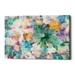 Epic Graffiti Succulent Florals Crop by Danhui Nai Giclee Canvas Wall Art - Green 60 x 40