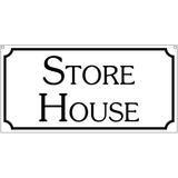 Store House- 6x12 Aluminum Retro Home decor sign