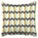 BPBOP Geometric Stripes Chevron Mint And Yellow Pattern Pillowcase Cushion Cover 18x18 inch