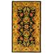 SAFAVIEH Heritage Regis Traditional Wool Area Rug Charcoal/Gold 2 3 x 4