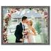 32x40 Frame Silver Picture Frame - Complete Modern Photo Frame Includes UV Acrylic Shatter Guard