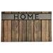 Outdoor Front Door Mat Home Wood Flooring Rubber Rug 30x18 Brown