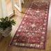 SAFAVIEH Valencia Grigor Traditional Polyester Runner Rug Fuchsia/Multi 2 3 x 12