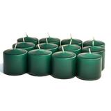 Unscented Hunter Green Votives 15 Hour Votive Candles Pack: 12 per box 1.5 in. diameter x 2.25 in. tall