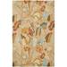 SAFAVIEH Soho Ivy Floral Wool Area Rug Beige/Multi 5 x 8