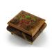 Handcrafted 18 Note Sorrento Music Box with Christmas Theme Wood Inlay of a Christmas Wreath - School Oays