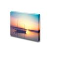 wall26 - Canvas Prints Wall Art - Peaceful Sunset at The Lakeshore Home or Office Art | Modern Wall Decor/Home Decoration Stretched Gallery Canvas Wrap Giclee Print. Ready to Hang - 32 x 48&quo