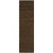 SAFAVIEH Athens Solid Plush Shag Runner Rug Brown 2 3 x 8