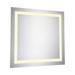 Elegant Decor Square LED Wall Mirror