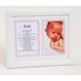 Townsend Personalized Matted Frame With The Name & Its Meaning - Framed- Name - Esmeralda