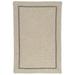 Colonial Mills 2 x 6 Gray and Pebble Gray Reversible Rectangular Area Rug