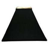 Royal Designs 16 Square Sharp Corner Lamp Shade Black