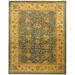 SAFAVIEH Antiquity Lilibeth Traditional Floral Wool Area Rug Blue 2 3 x 4