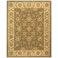 SAFAVIEH Heritage Regis Traditional Wool Area Rug Brown/Ivory 7 6 x 9 6