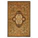 SAFAVIEH Classic Kirsteen Floral Bordered Wool Runner Rug Beige/Olive 2 3 x 8