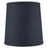 10x12x12 SLIP UNO FITTER Textured Slate Blue Drum Linen Shade