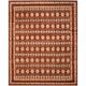 Safavieh Couture Hand-knotted Marrakech Zsanett Traditional Oriental Wool Rug Brown/Light Blue 8 x 10 8 x 10 Indoor Living Room Bedroom Dining