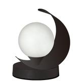 Dainolite - Crescent - One Light Table Lamp-Matte Black Finish - Dainolite