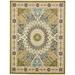 Unique Loom Adams Narenj Rug Green/Beige 10 x 13 1 Rectangle Floral Traditional Perfect For Living Room Bed Room Dining Room Office