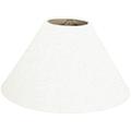 Royal Designs 16 Coolie Empire Hardback Lamp Shade Linen White