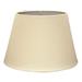 Royal Designs 14 Tapered Shallow Drum Hardback Lamp Shade Linen Eggshell