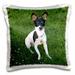 3dRose Toy Fox Terrier 1 Pillow Case 16 by 16-inch