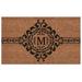 Calloway Mills Garbo Monogram Outdoor Doormat Extra-thick 2 x 3 (Letter M)