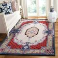 SAFAVIEH Bellagio BLG535A Handmade Ivory / Pink Rug