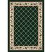 August Grove Gleason Symphony Emerald Area Rug