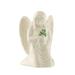 Belleek Angel of Protection Holding Shamrock Irish Fine China Figurine Ireland