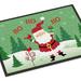 Carolines Treasures VHA3016JMAT Merry Christmas Santa Claus Ho Ho Ho Door Mat Indoor Rug or Outdoor Welcome Mat 24x36