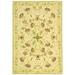 SAFAVIEH Chelsea Harlan Floral Wool Area Rug Ivory/Green 5 3 x 8 3