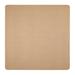 Skid-resistant Carpet Indoor Area Rug Floor Mat - Pebble Beige - 6 X 6 - Many Other Sizes to Choose From