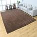 Rugsotic Carpets Hand Knotted Loom Contemporary Wool Area Rug Brown 5 7 x7 10