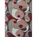 Joy Carpets 1531B-01 Kid Essentials Jazzy Rectangle Teen Area Rugs 01 Red & Gray - 3 ft. 10 in. x 5 ft. 4 in.