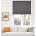 Arlo Blinds Thermal Room Darkening Cordless Fabric Roman Shades Color: Graphite Size: 29.5 W X 60 H