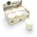 Pure Honeysuckle Soy Votive Candles - Scented with Essential & Natural Oils - 6 White Natural Votive Candle Refills - Flower & Floral Collection