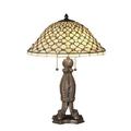 Meyda Tiffany 24 H Diamond & Jewel Table Lamp