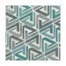 Trademark Fine Art Teal Tile Collection II Canvas Art by June Erica Vess