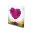 wall26 - Canvas Prints Wall Art - Tree of Love/Heart Shaped Tree | Modern Wall Decor/Home Decoration Stretched Gallery Canvas Wrap Giclee Print. Ready to Hang - 24 x 24