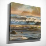Wexford Home Distant Island II by Mike Calascibetta Framed Painting Print on Wrapped Canvas