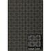 Milliken Imagine Area Rug URBANDALE Urbandale Modern Black Boxes Blocks 3 10 x 5 4 Rectangle