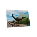Pingo World 0722QA1MTTS Raptor Dinosaurs Children Kids Gallery Wrapped Canvas Wall Art 20 x 16 Variable